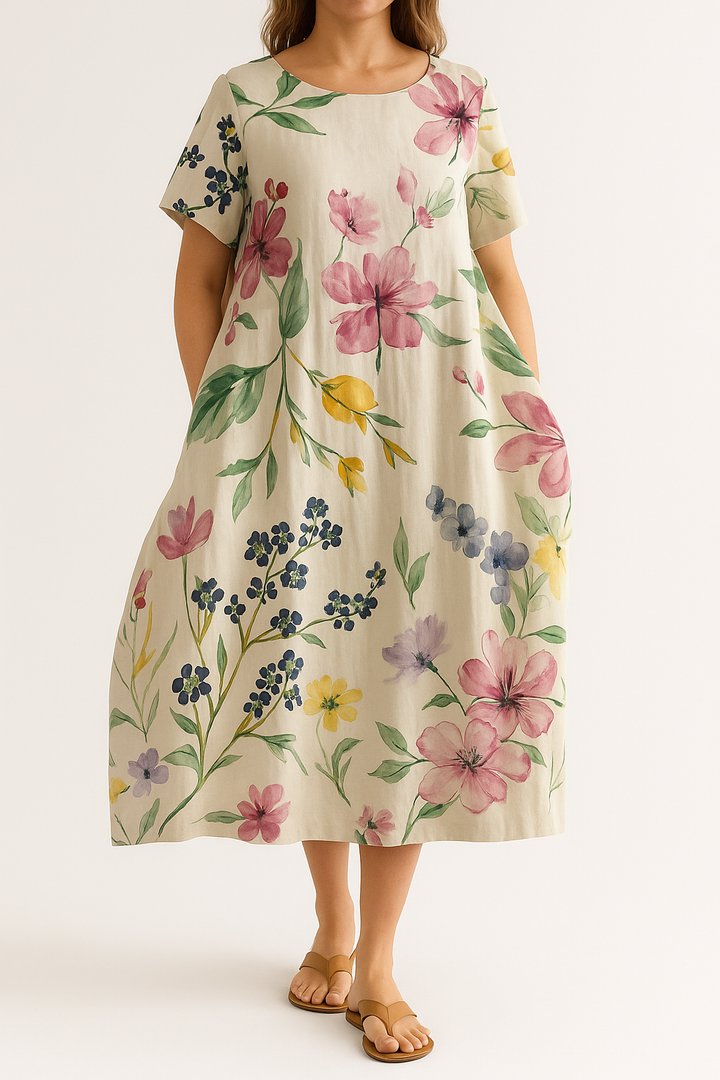 Lynette - The Floral Maxi Dress