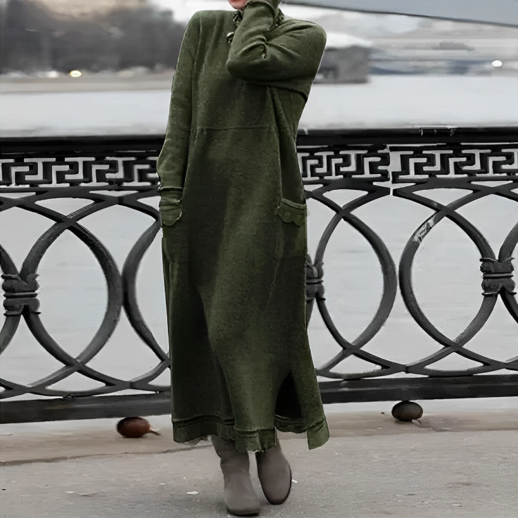 Nyomi™ – Winter Dress for Confident Everyday Elegance