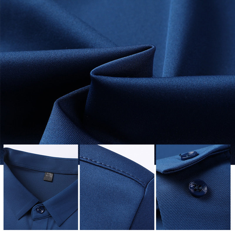Jeremy™ – Stretch Anti-Wrinkle Men's Shirt for Effortless Canadian Style