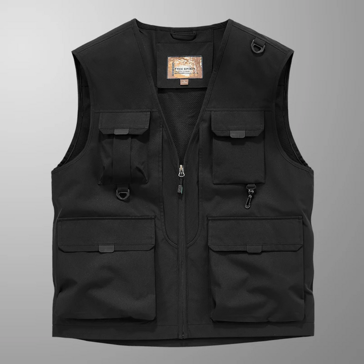 Kellan™ – Lightweight Multi-Pocket Travel Vest for Everyday Adventures
