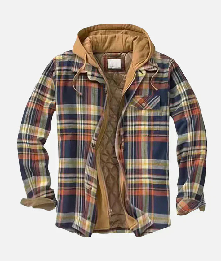Lucas™ – Bold Patchwork Plaid Jacket for Elevated Everyday Style