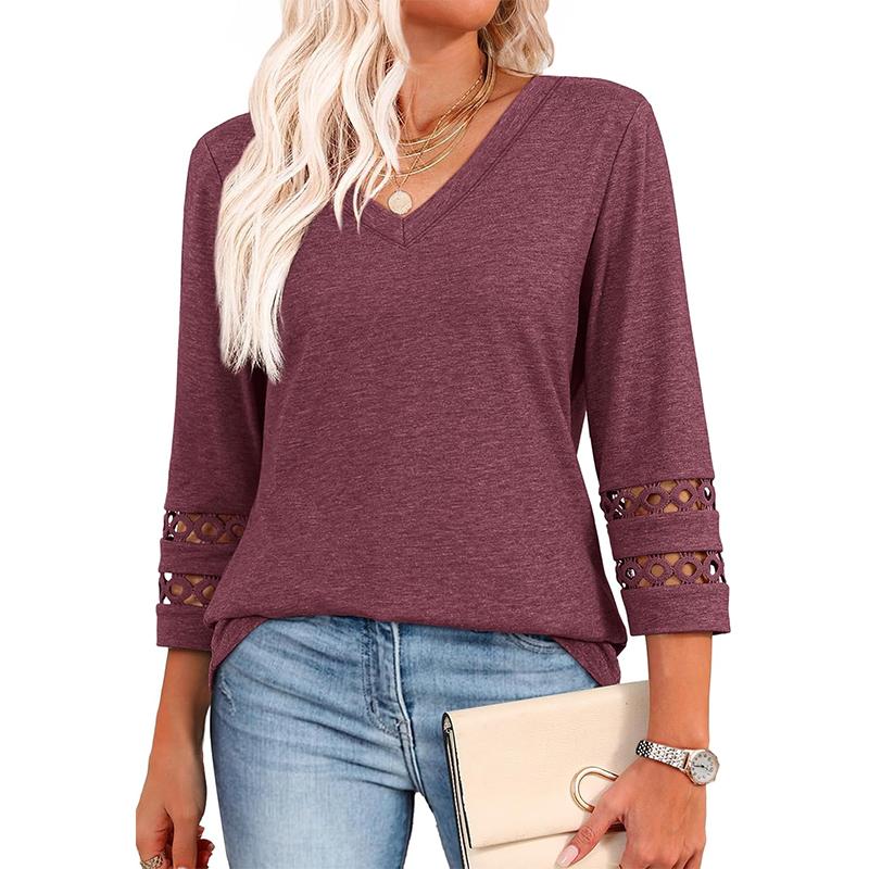 Senna™ –  Chic Casual V-Neck Summer Top