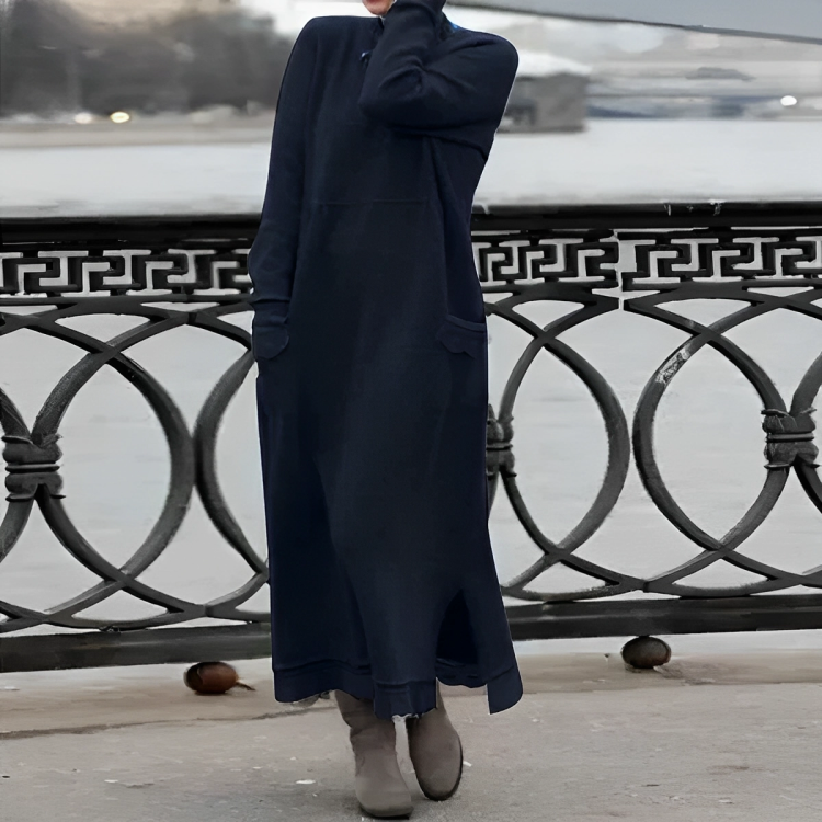 Nyomi™ – Winter Dress for Confident Everyday Elegance