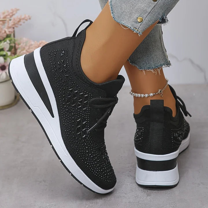 Isadora™ – Sparkling Orthopedic Sneakers for Effortless All-Day Comfort