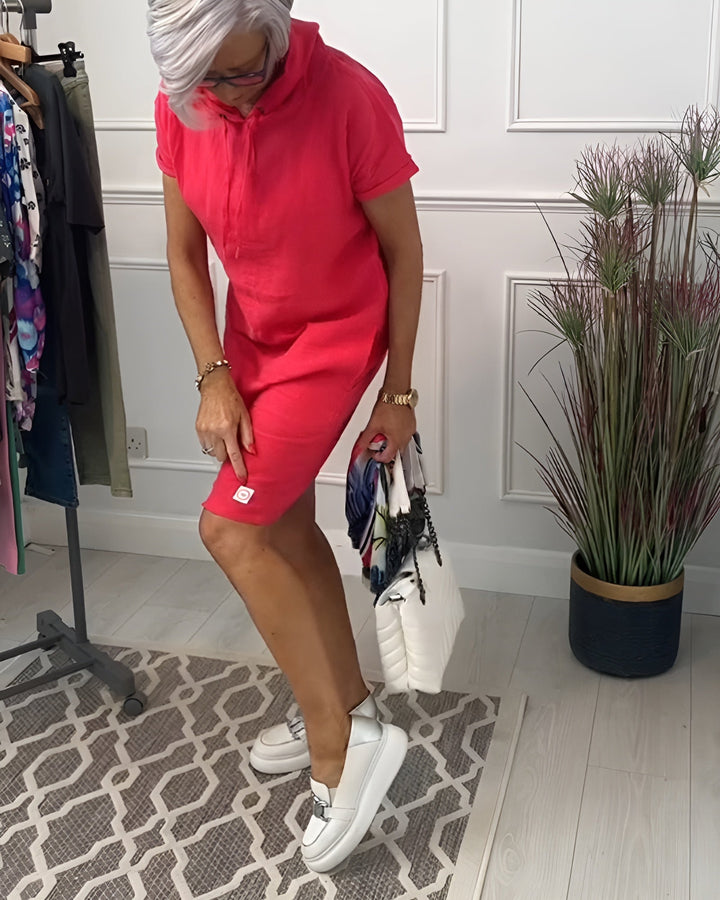 Cindy™ – Relaxed Hoodie Dress