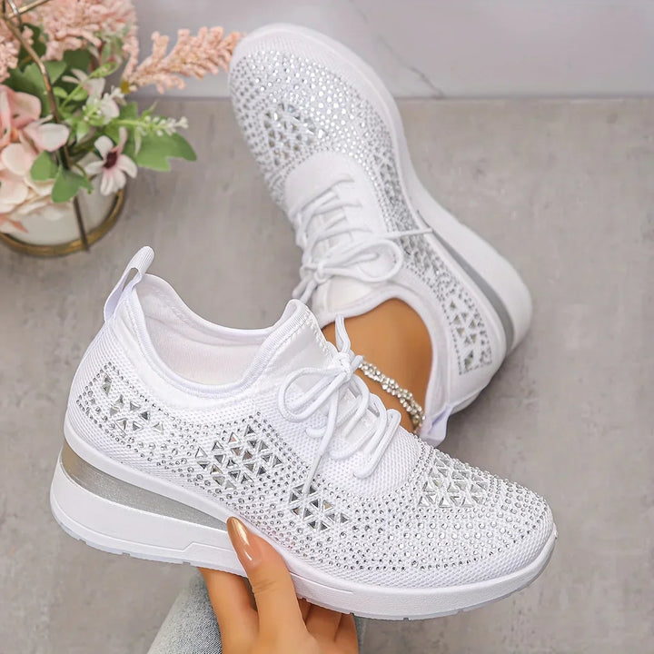 Isadora™ – Sparkling Orthopedic Sneakers for Effortless All-Day Comfort