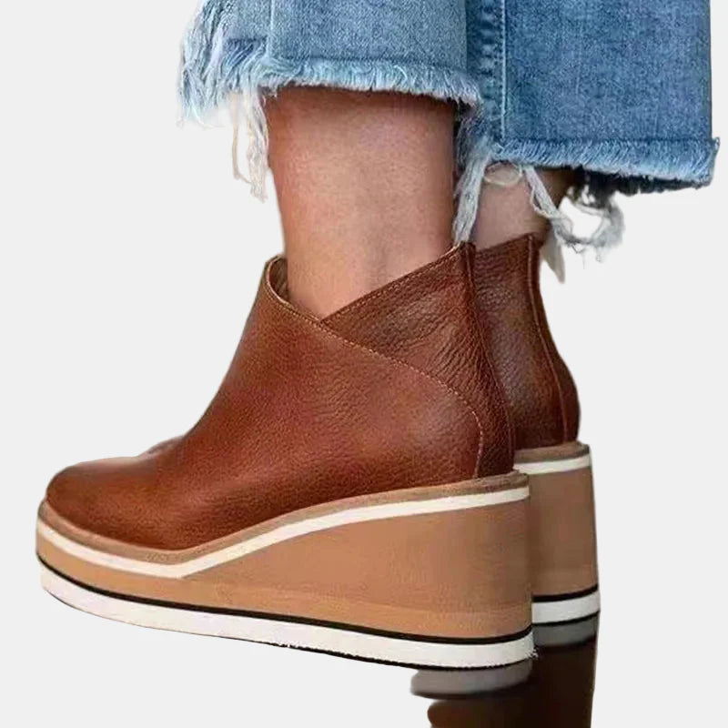 Brooklyn™  - Elegant Heeled Ankle Boots