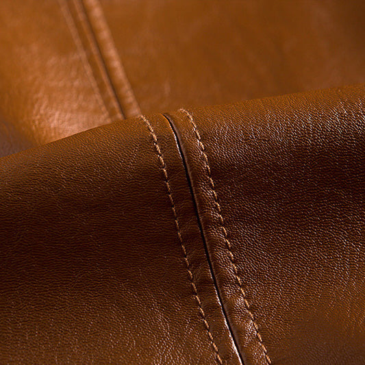 Alex | Classic Vegan Leather Jacket