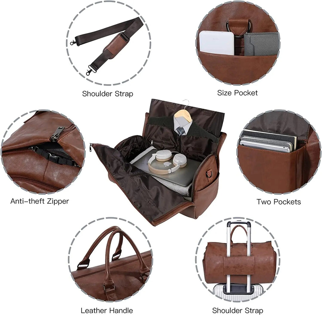 Samantha™ | Classic Weekend Bag with Vintage Touch
