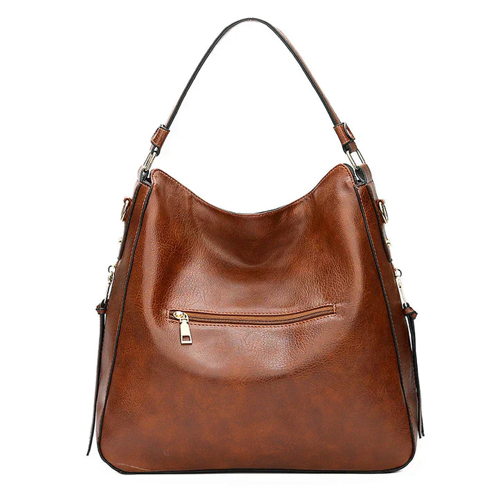 Charlotte™ | Elegant and Spacious Everyday Bag in Classic Black