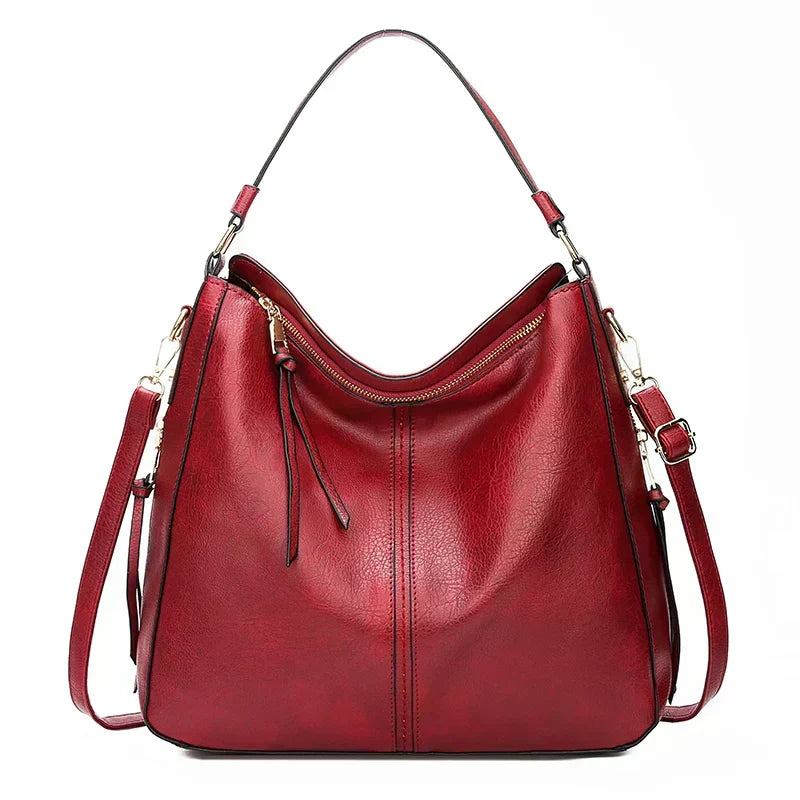 Charlotte™ | Elegant and Spacious Everyday Bag in Classic Black