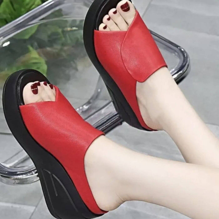 Kristin™ – Orthopedic Slip-On Wedge Sandals
