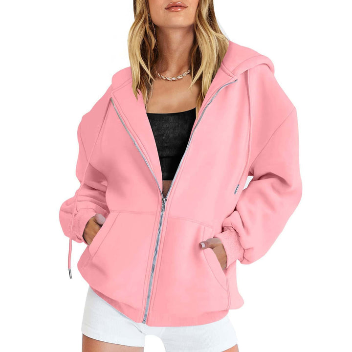 Eva - Relaxed Zip Hoodie