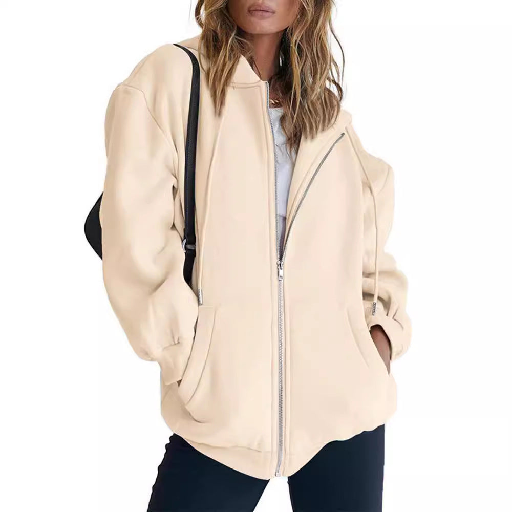 Eva - Relaxed Zip Hoodie