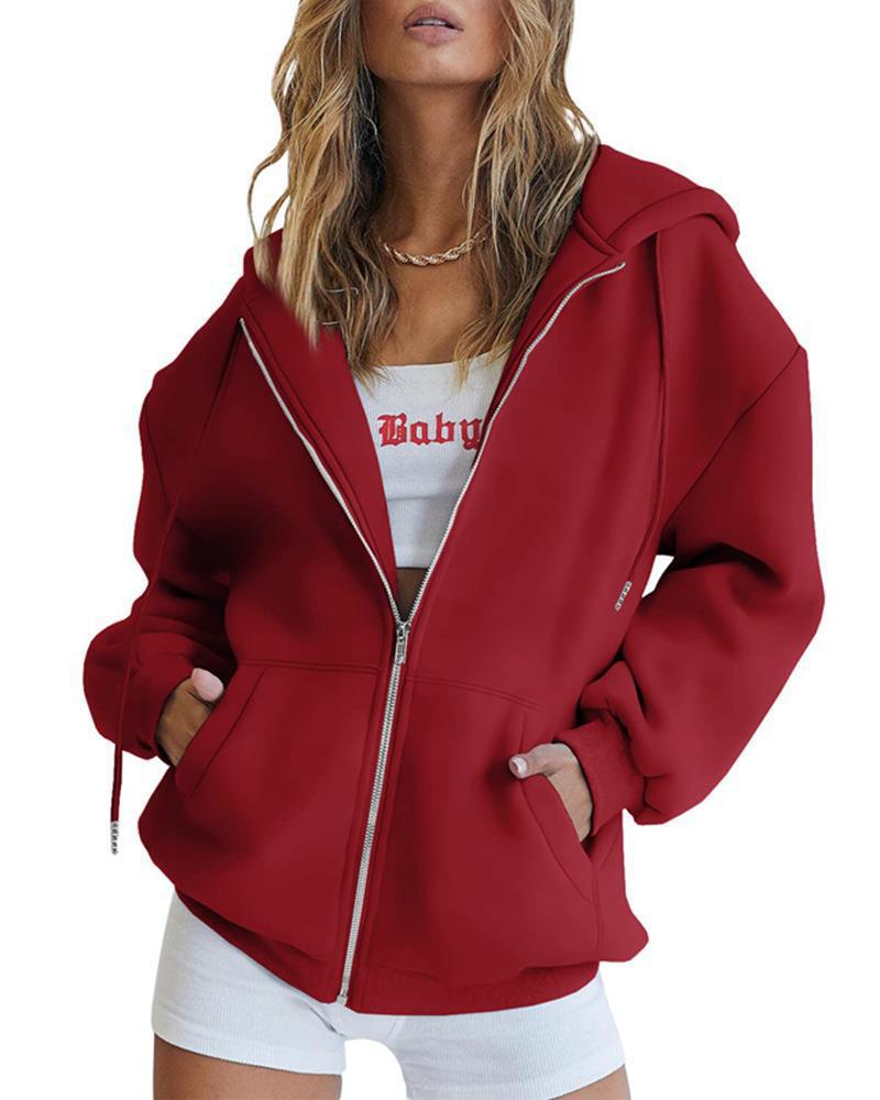 Eva - Relaxed Zip Hoodie