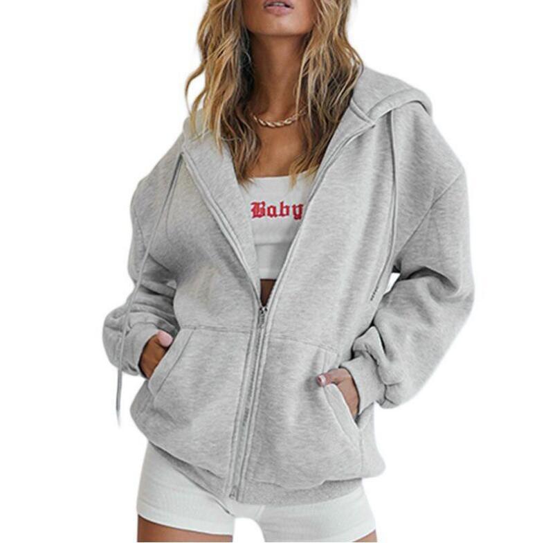 Eva - Relaxed Zip Hoodie
