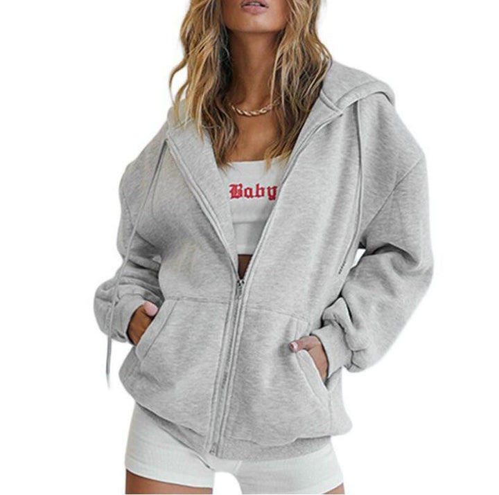 Eva - Relaxed Zip Hoodie