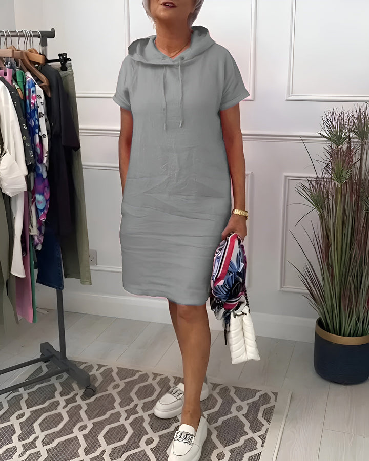 Cindy™ – Relaxed Hoodie Dress