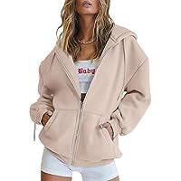 Eva - Relaxed Zip Hoodie