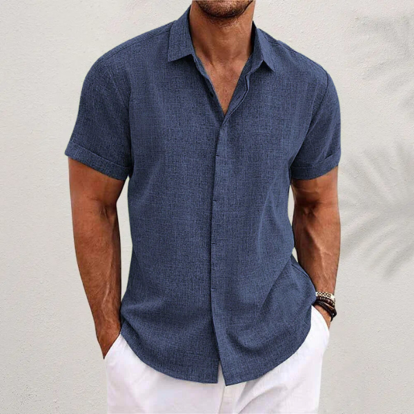 Gustavo - Casual Linen Shirt