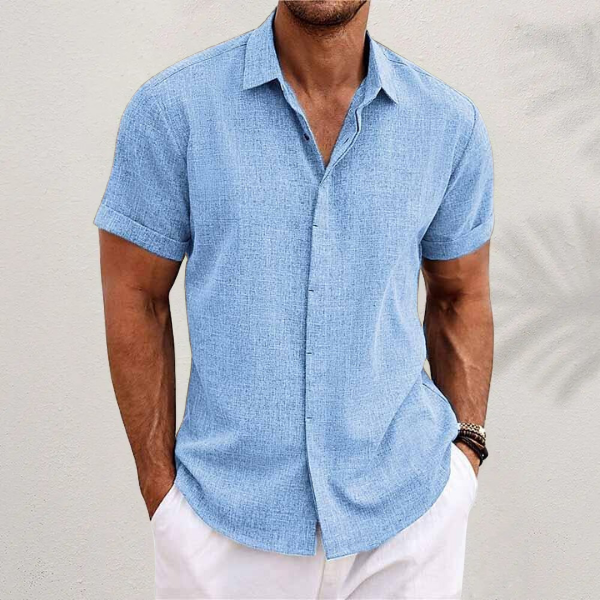 Gustavo - Casual Linen Shirt