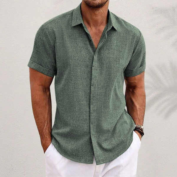 Gustavo - Casual Linen Shirt