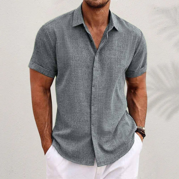 Gustavo - Casual Linen Shirt