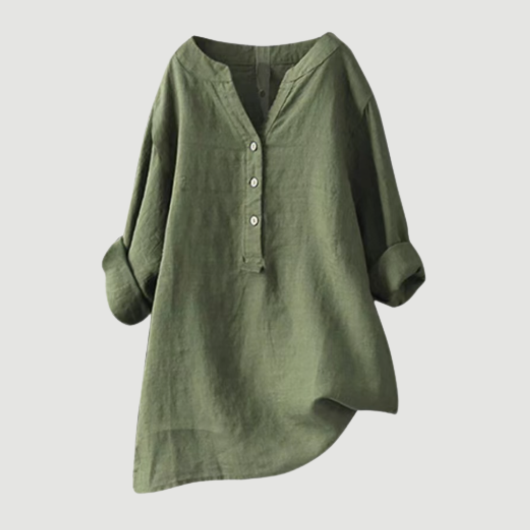 Mora™ – Lightweight Button-Up Shirt for Breezy Summer Style