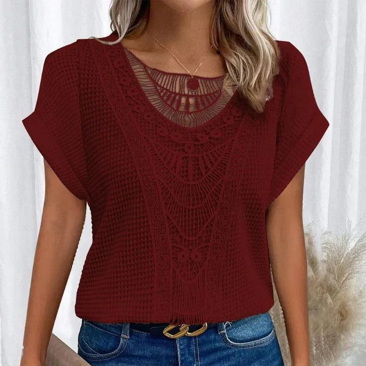 Grace - Chic Lace Shirt