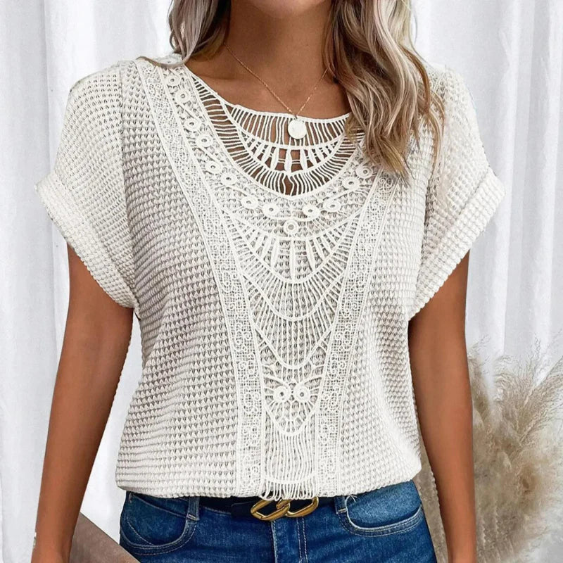 Grace - Chic Lace Shirt