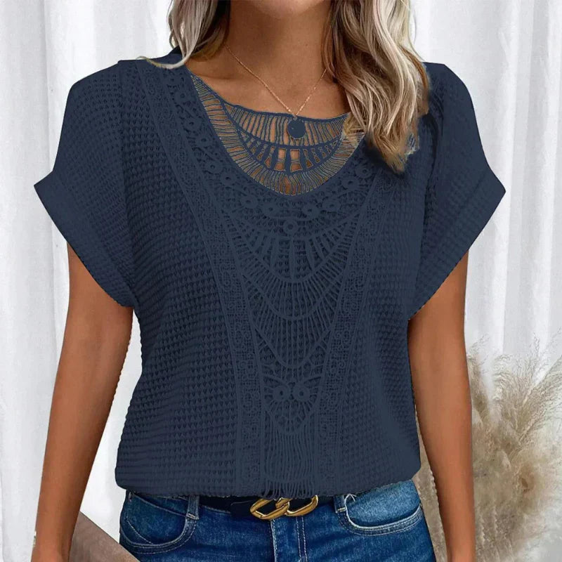 Grace - Chic Lace Shirt