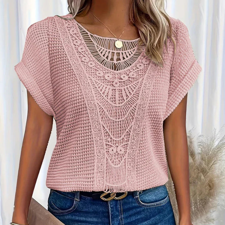 Grace - Chic Lace Shirt