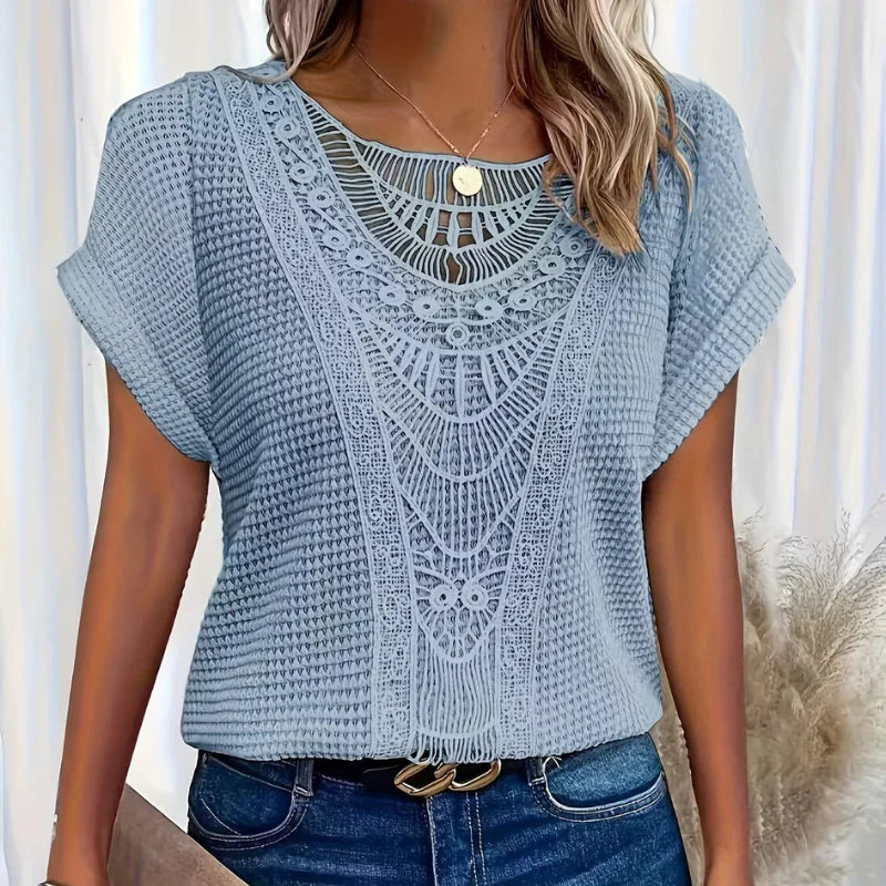 Grace - Chic Lace Shirt