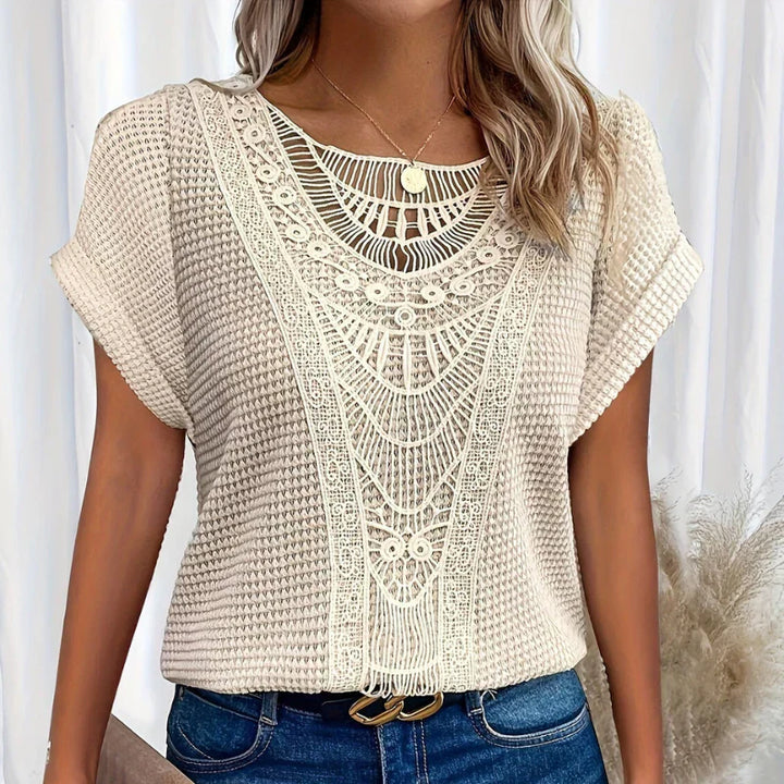 Grace - Chic Lace Shirt