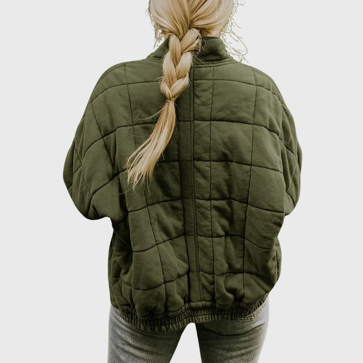 Vivienne™ – Quilted Oversized Jacket for Effortless Everyday Warmth