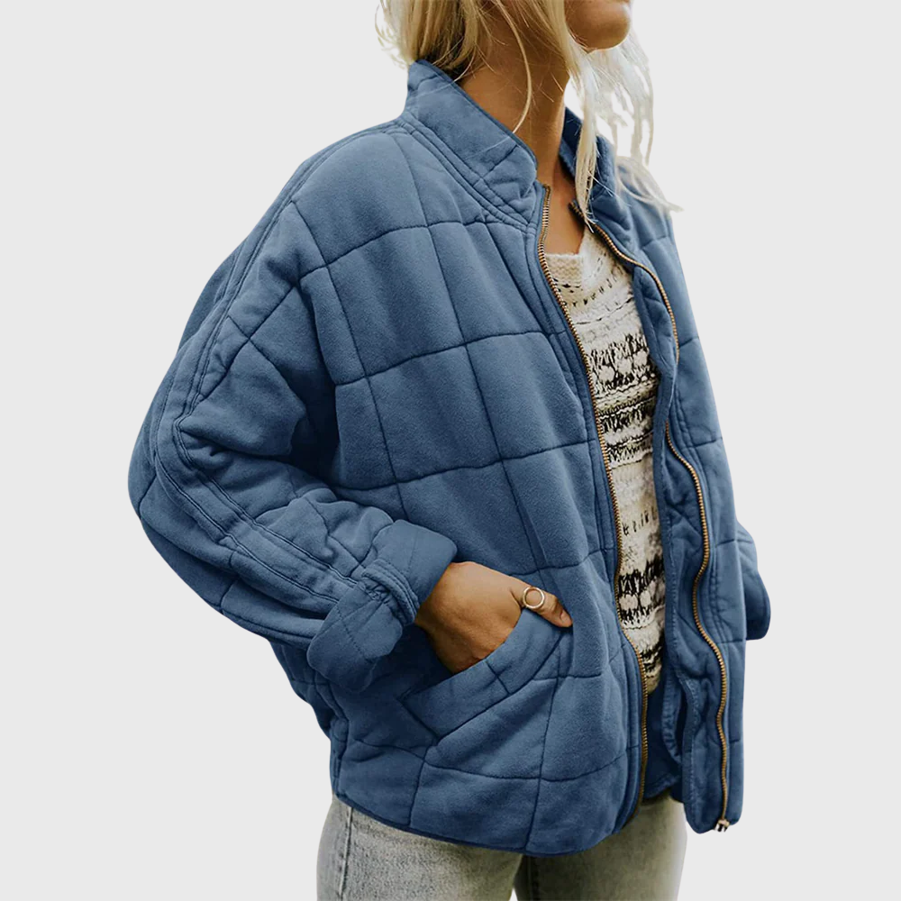 Vivienne™ – Quilted Oversized Jacket for Effortless Everyday Warmth