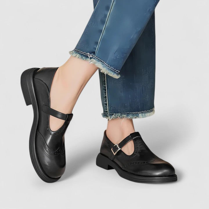 Evelyn™ Elegant Orthopedic Mary Jane Shoes for All-Day Comfort