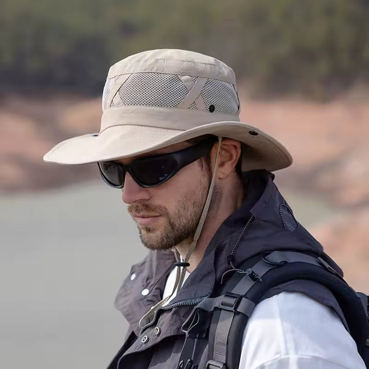 Vince™ – Classic Wide-Brim Tilly Hat for Sun Protection & Outdoor Comfort