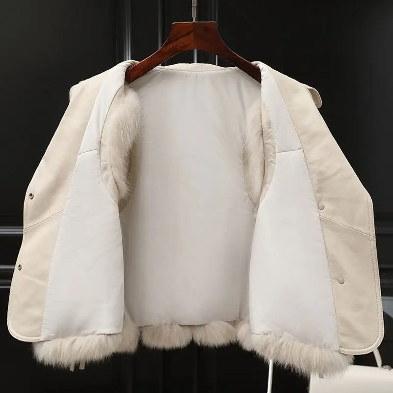 Adelina™ – Fur Vest for Bold Timeless Elegance