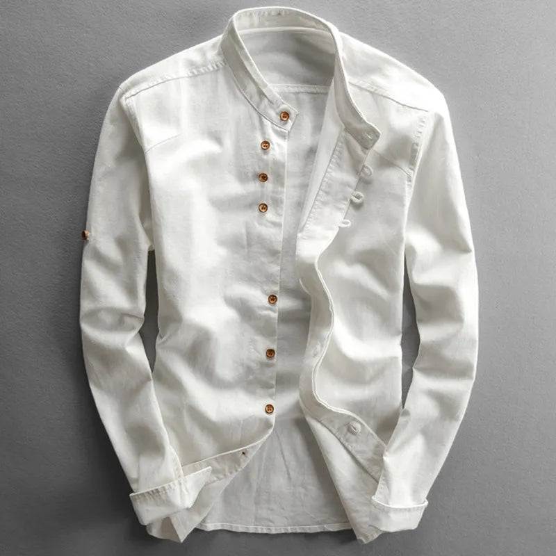 Daniel™ – Contemporary Long Sleeve Shirt with Asymmetrical Detailing