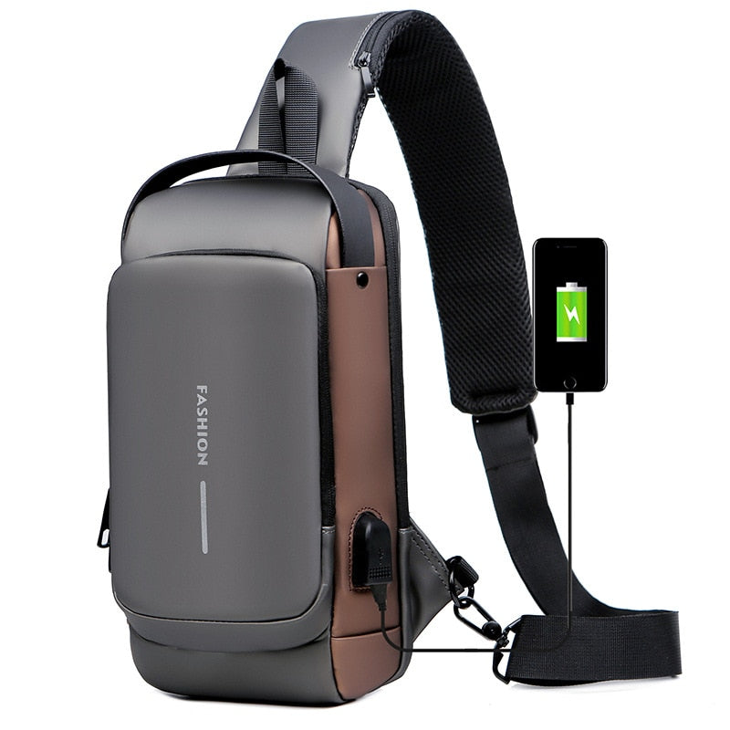 Icon™ Bag | New Design Crossbody SideBag Anti-Theft with Charger