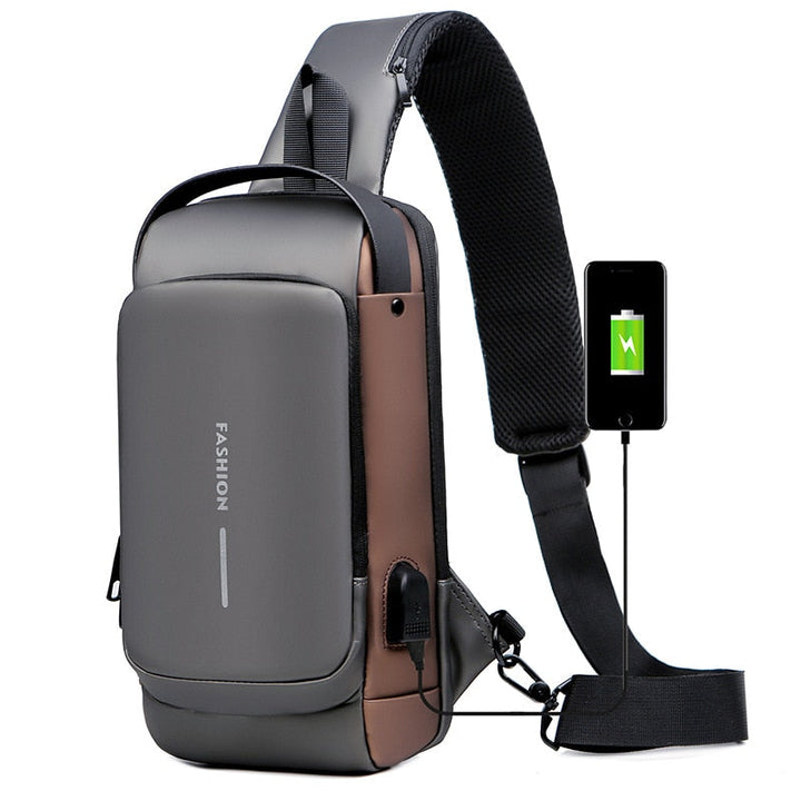 Icon™ Bag | New Design Crossbody SideBag Anti-Theft with Charger