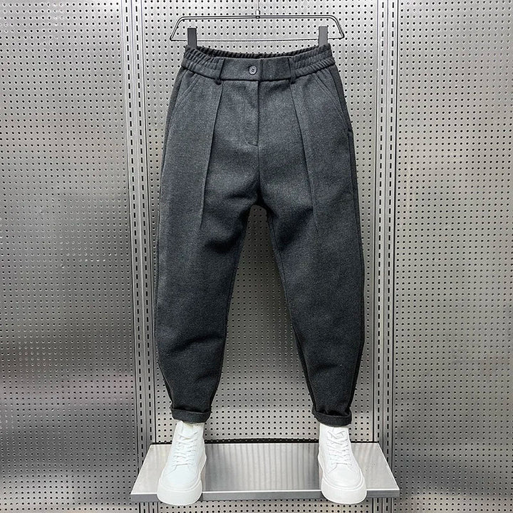 Graysen™ – Mélange Trousers for Timeless Modern Elegance