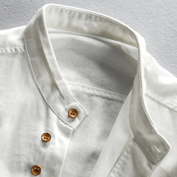 Daniel™ – Contemporary Long Sleeve Shirt with Asymmetrical Detailing