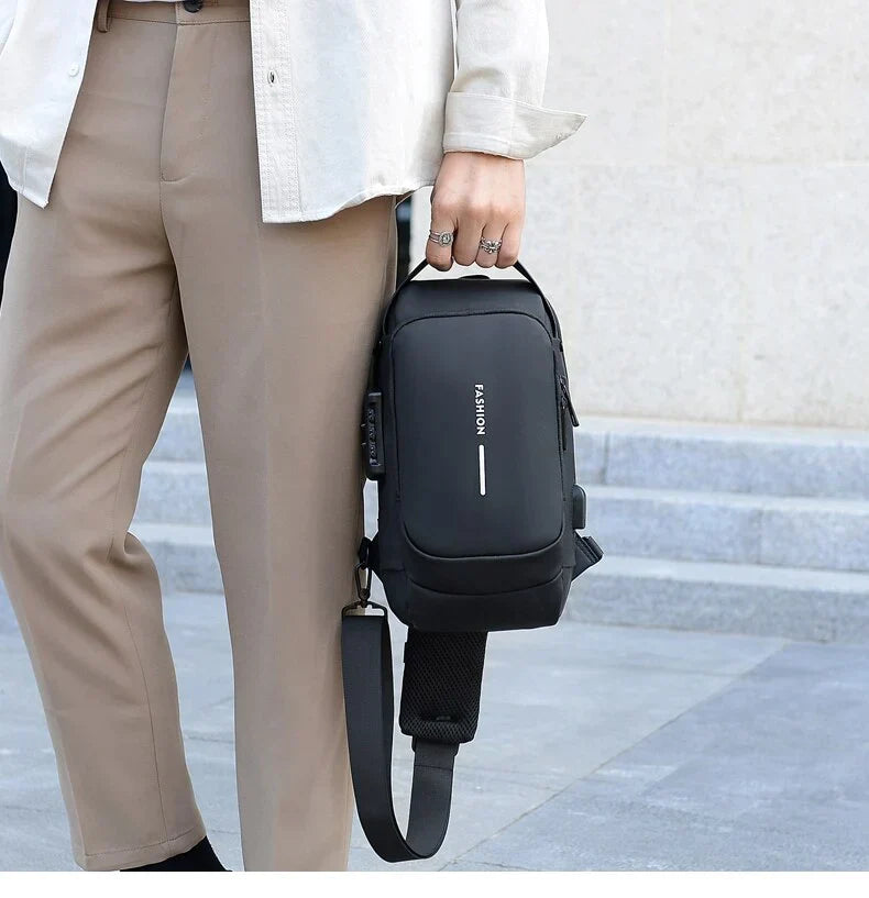 Icon™ Bag | New Design Crossbody SideBag Anti-Theft with Charger
