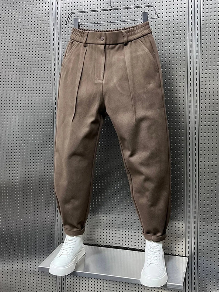 Graysen™ – Mélange Trousers for Timeless Modern Elegance