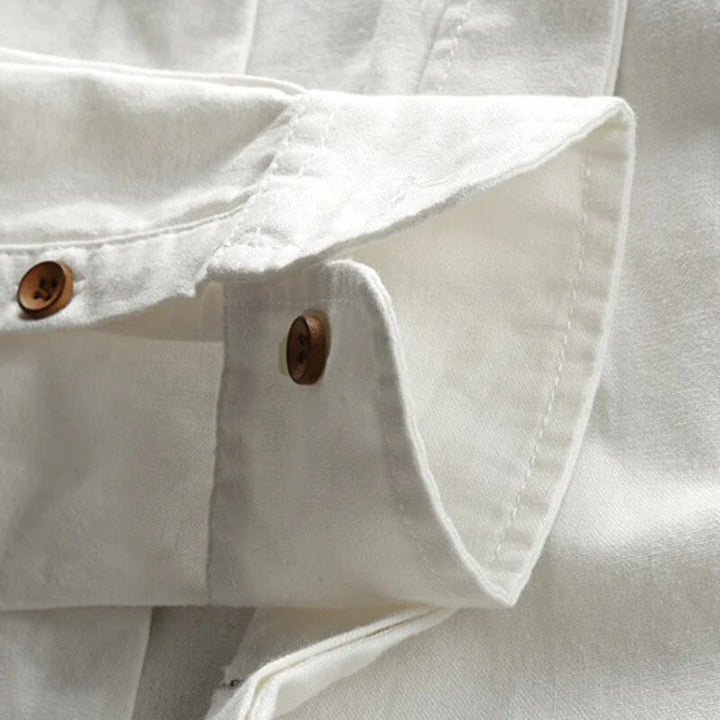 Daniel™ – Contemporary Long Sleeve Shirt with Asymmetrical Detailing