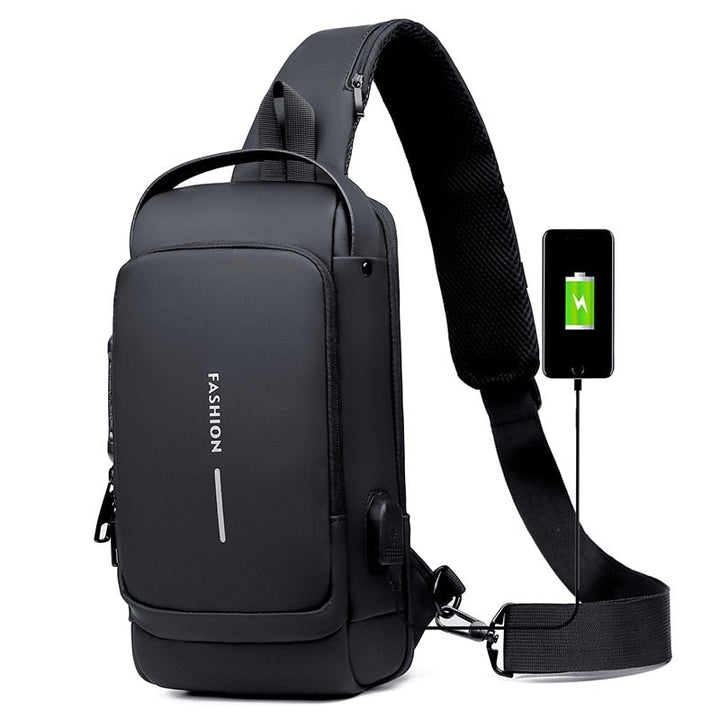 Icon™ Bag | New Design Crossbody SideBag Anti-Theft with Charger