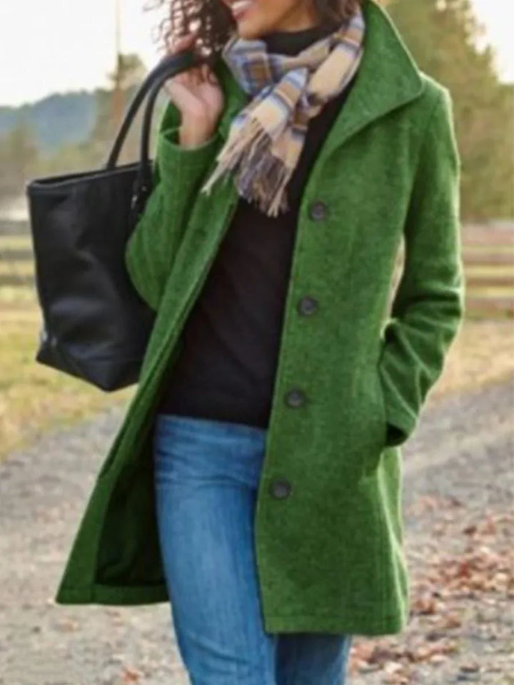 Madeline™ – Retro Coat for Timeless Everyday Elegance