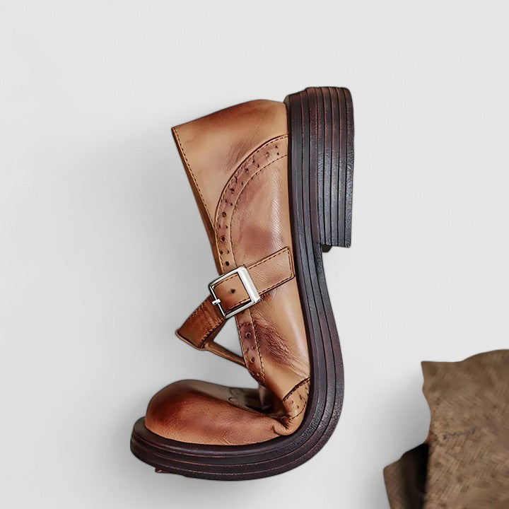 Evelyn™ Elegant Orthopedic Mary Jane Shoes for All-Day Comfort